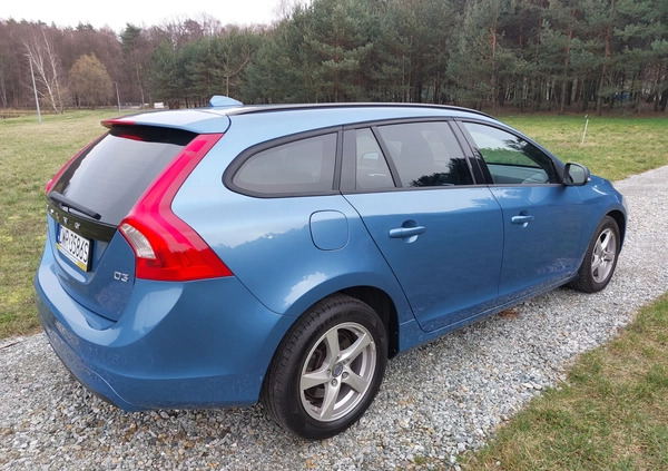 Volvo V60 cena 47800 przebieg: 181200, rok produkcji 2014 z Wysoka małe 277